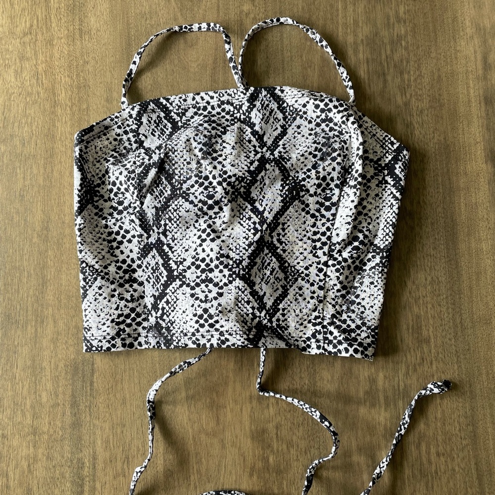 Snake Skin Garage Tank Top